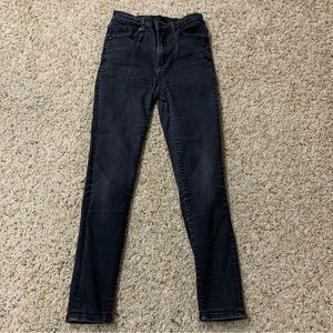 Kendall & Kylie High Rise Black Jeans